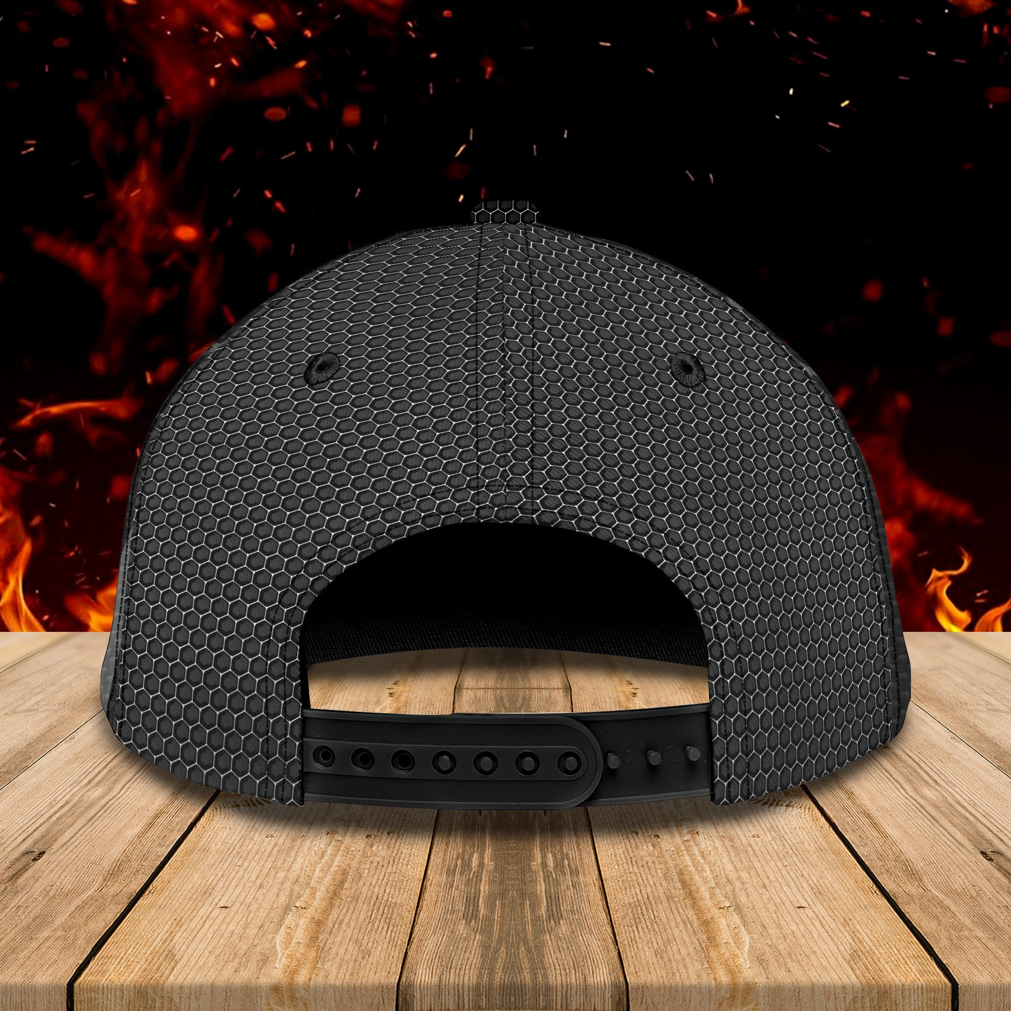 Adeenyc Firefighter - Personalized Name Classic Cap For Firefighter Trucker Hats Custom Hats Gifts For Men & Women
