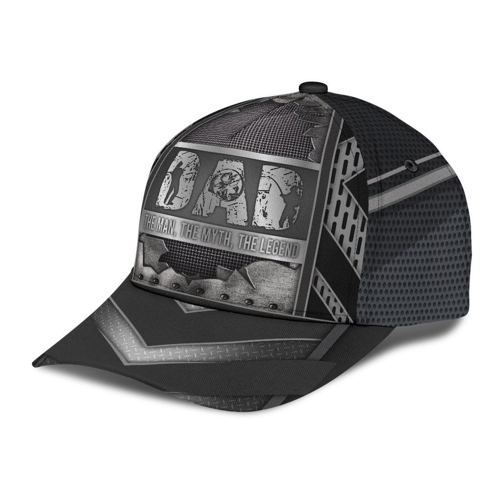 Adeenyc - Fishing Hook Print Cap For Men Women Trucker Hats Custom Hats Gifts For Men & Women