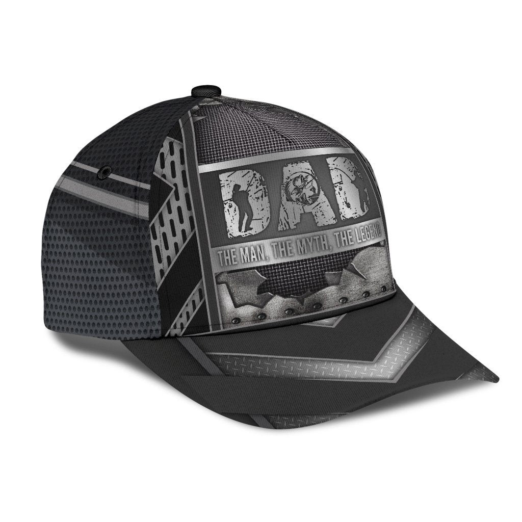 Adeenyc - Fishing Hook Print Cap For Men Women Trucker Hats Custom Hats Gifts For Men & Women