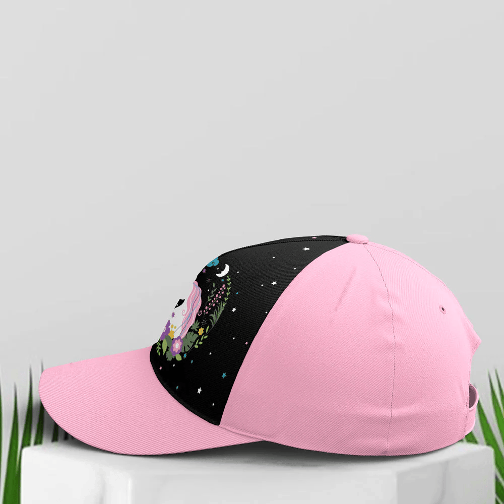 Adeenyc Floral Dreamy Unicorn Baseball Cap For Fantasy Creatures Lovers Trucker Hats Custom Hats Gifts For Men & Women