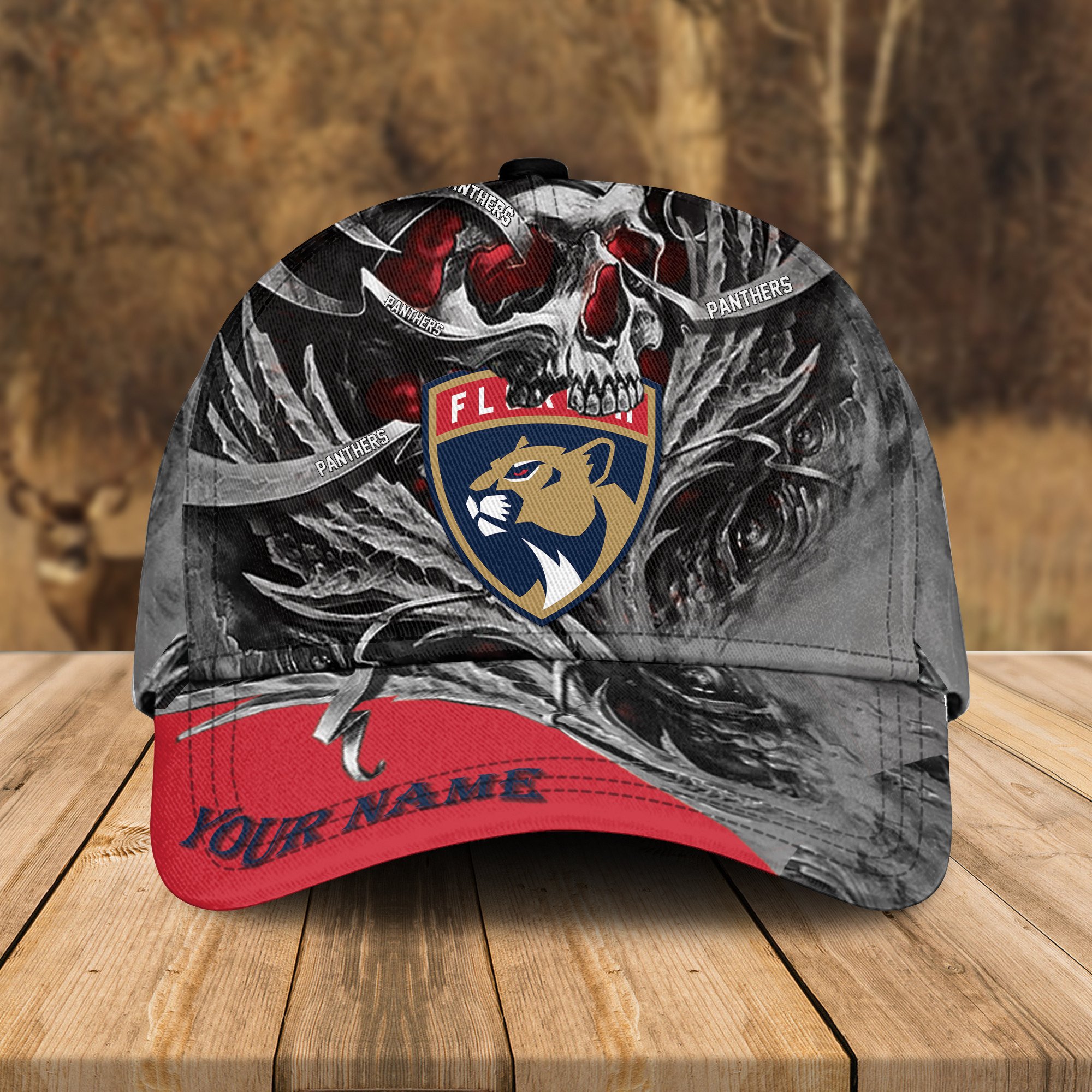 Adeenyc Florida Panthers NHL 3D Classic Cap Personalized Gift For Fans