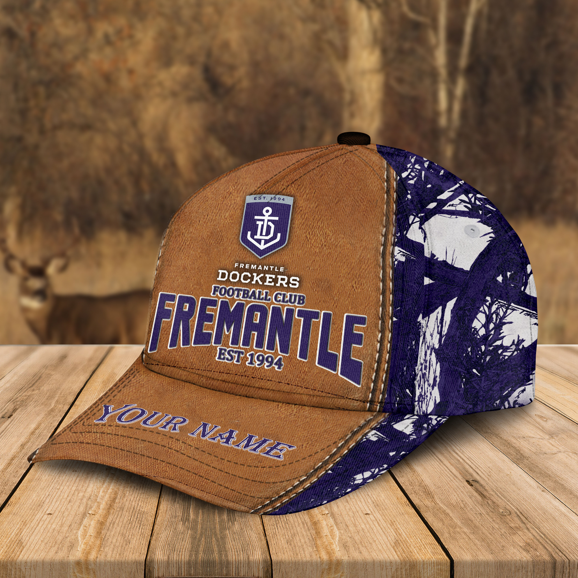 Adeenyc Fremantle AFL Personalized Classic Cap Best Gift For Fans