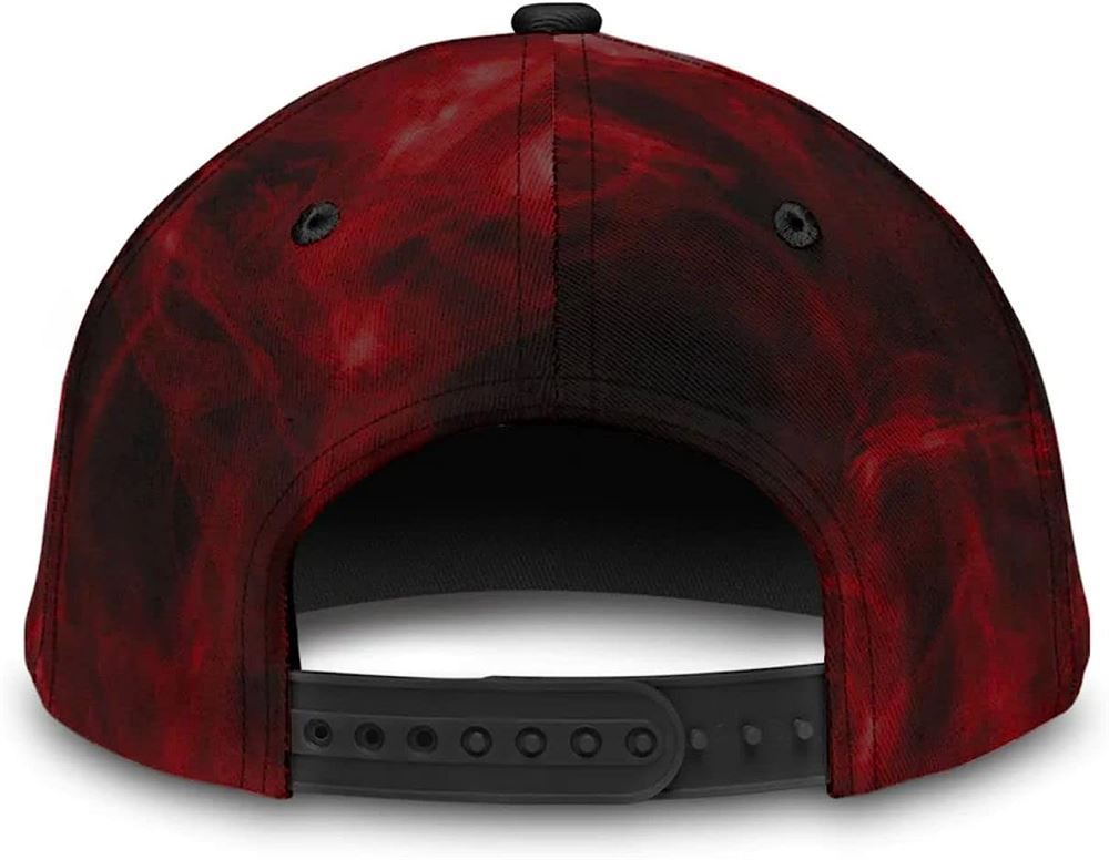 Adeenyc Fully Vaccinated By The Blood Of Jesus Cross Nails All Over Print Baseball Cap, God Baseball Cap, Christian Cap, Christian Hat Trucker Hats Custom Hats Gifts For Men & Women
