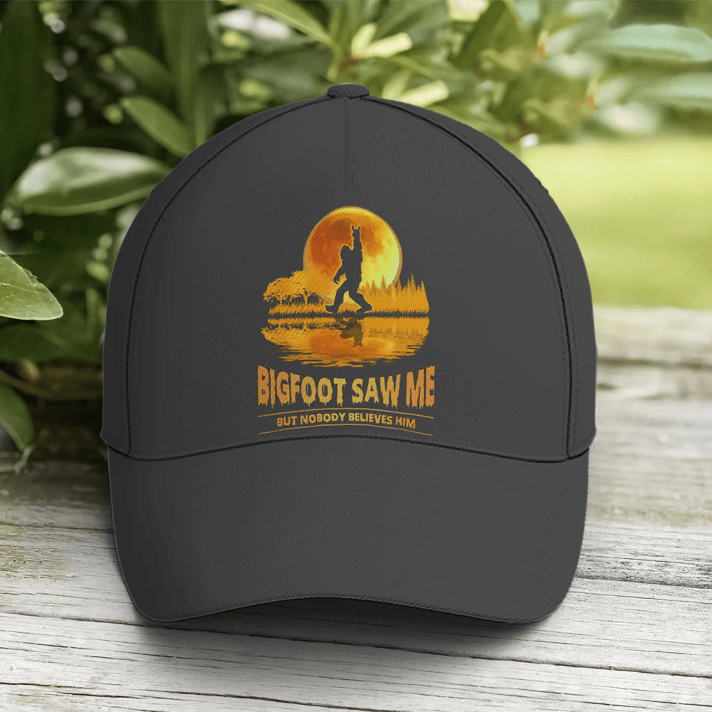 Adeenyc Funny Baseball Cap For Big Foot Lovers Vector Art Trucker Hats Custom Hats Gifts For Men & Women