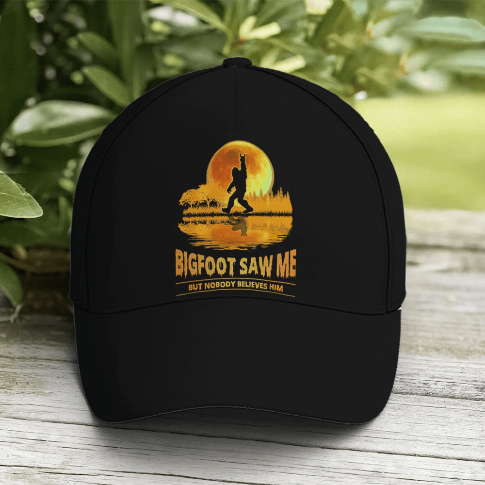 Adeenyc Funny Baseball Cap For Big Foot Lovers Vector Art Trucker Hats Custom Hats Gifts For Men & Women