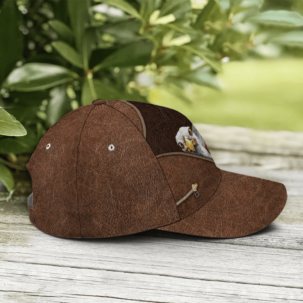 Adeenyc Funny Chicken Leather Style Baseball Cap Trucker Hats Custom Hats Gifts For Men & Women