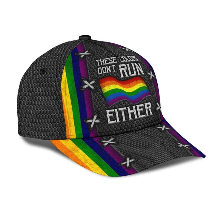 Adeenyc Gay Pride Baseball Cap, Human Beings Colors May Vary Lgbt Printing Baseball Cap Hat Trucker Hats Custom Hats Gifts For Men & Women