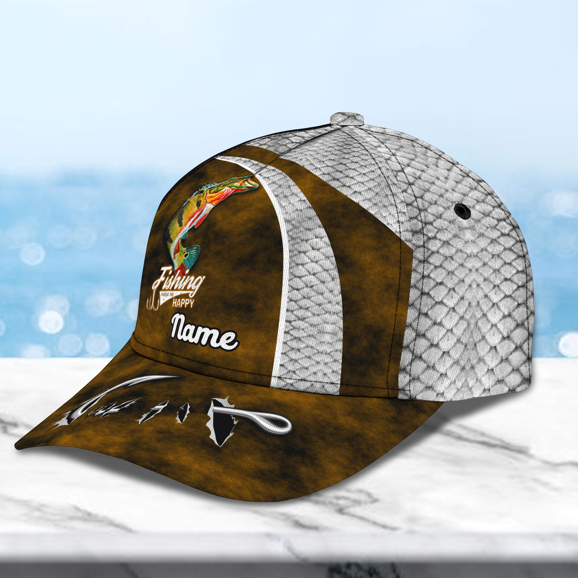 Adeenyc German Shepherd - Personalized Name Baseball Cap Classic Trucker Hats Custom Hats Gifts For Men & Women
