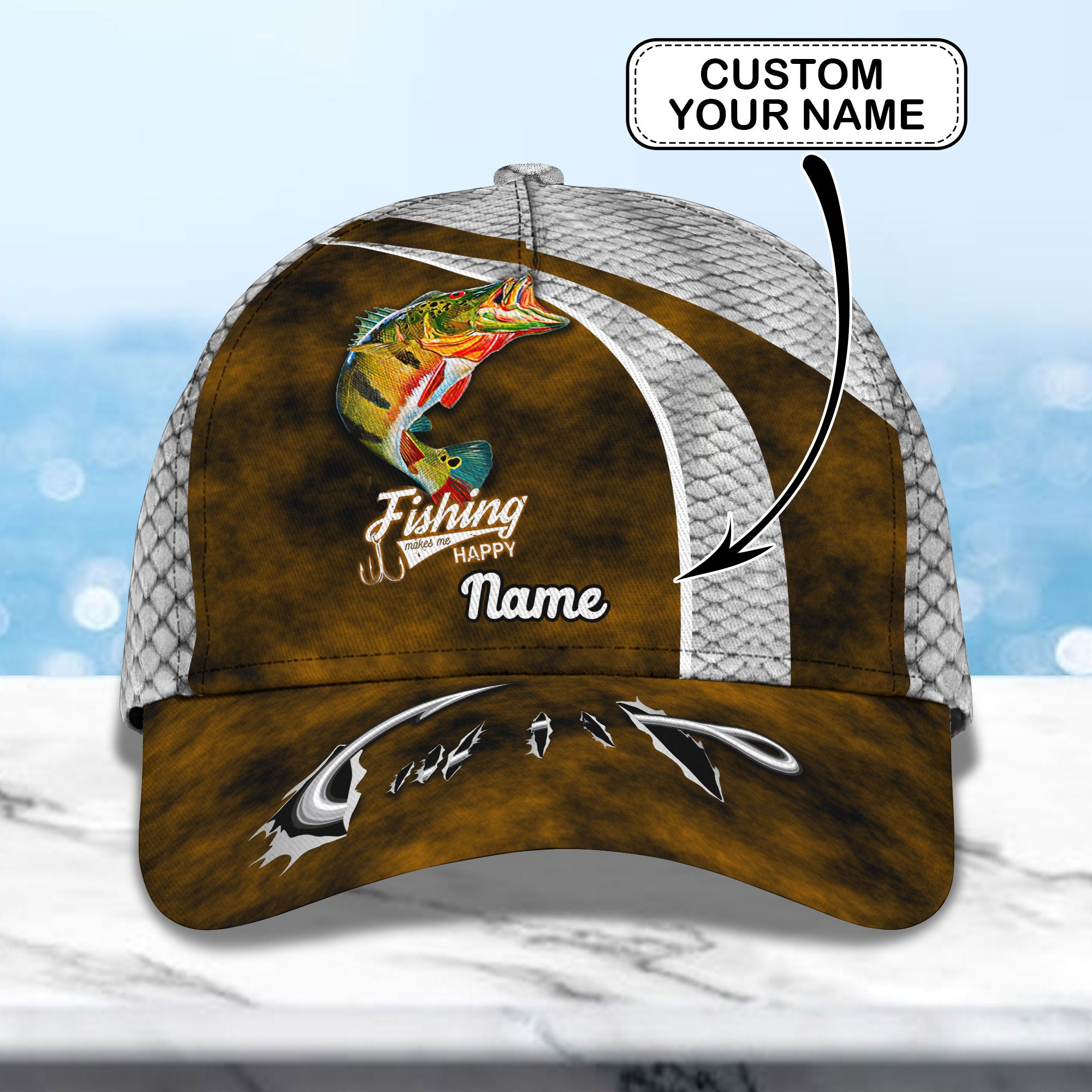 Adeenyc German Shepherd - Personalized Name Baseball Cap Classic Trucker Hats Custom Hats Gifts For Men & Women