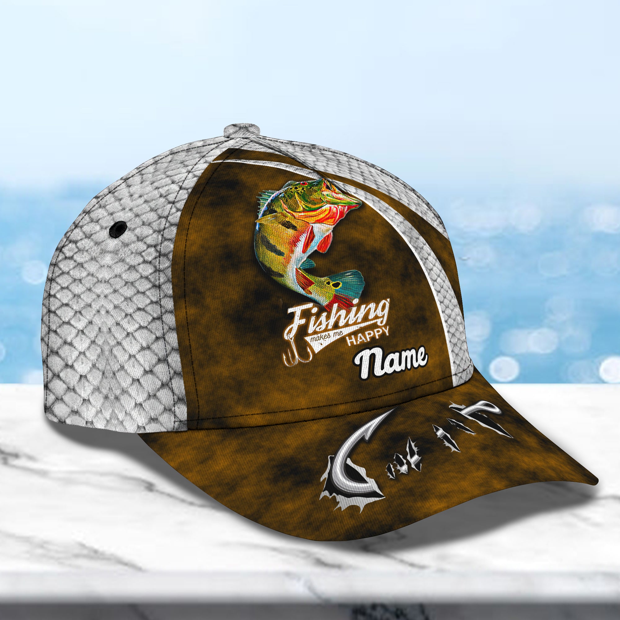 Adeenyc German Shepherd - Personalized Name Baseball Cap Classic Trucker Hats Custom Hats Gifts For Men & Women