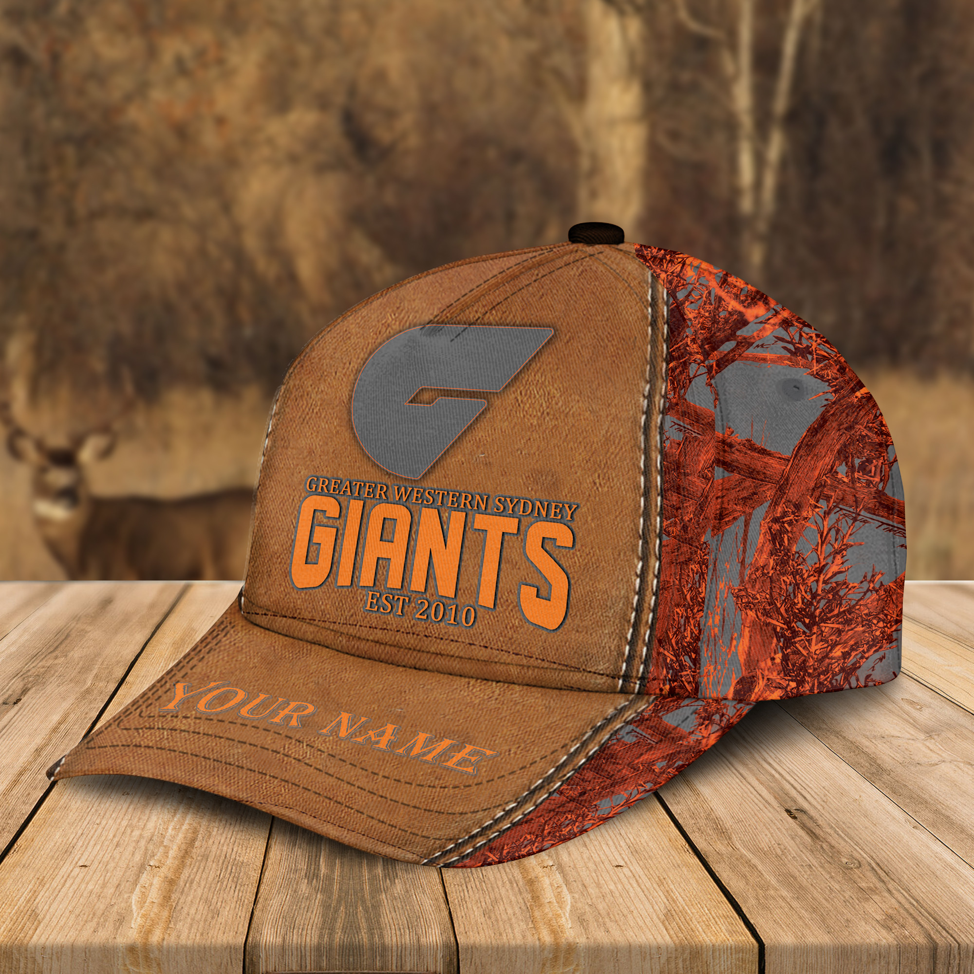 Adeenyc Giants AFL Personalized Classic Cap Best Gift For Fans