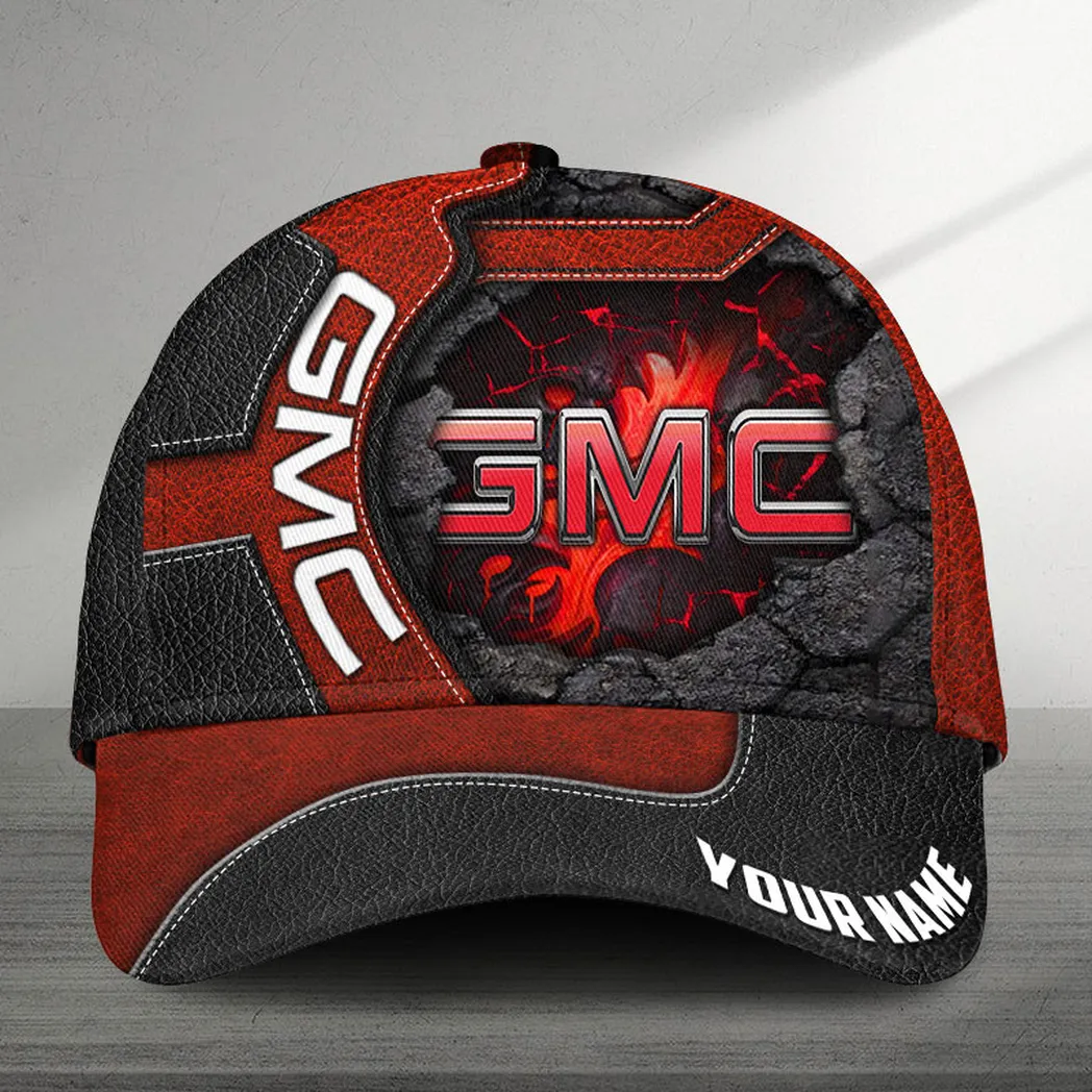 Adeenyc GMC Black Cap, Hat 3d Baseball Cap Classic Hat 