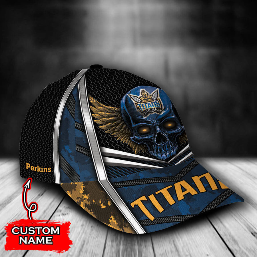 Adeenyc Gold Coast Titans NRL Classic Cap Personalized Gift For Fans