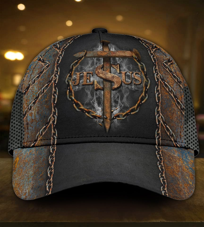 Adeenyc - Hallelujah Jesus Cross Classic Cap Baseball Hat Trucker Hats Custom Hats Gifts For Men & Women