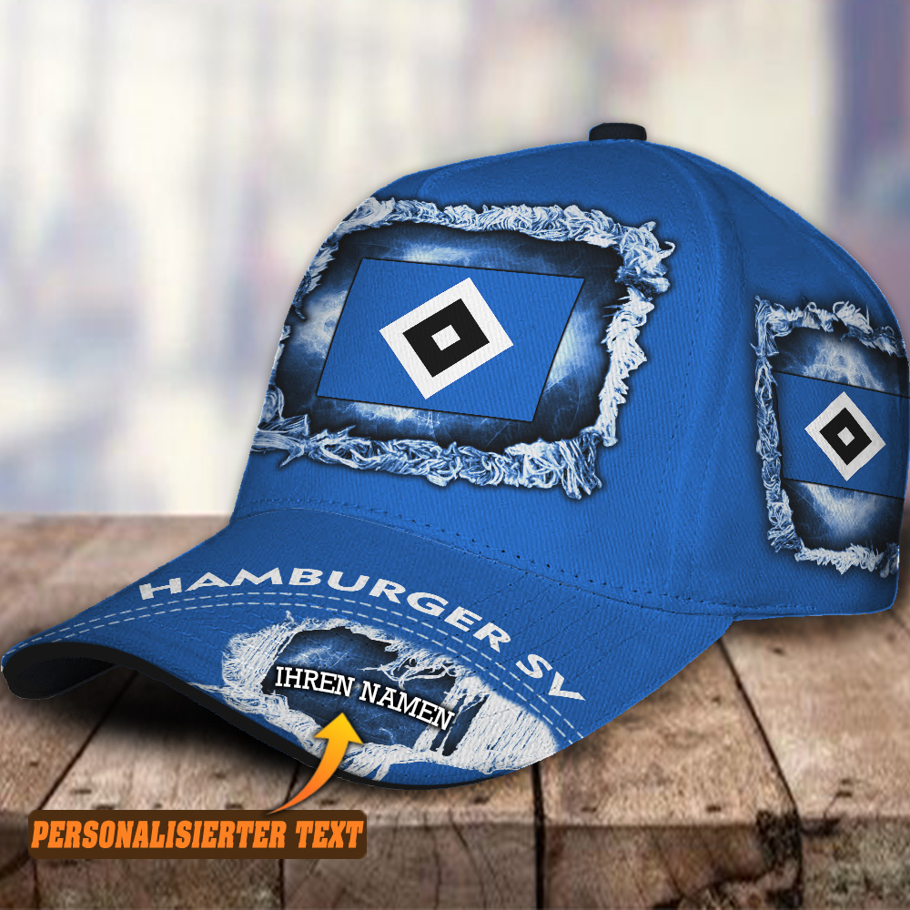 Adeenyc Hamburger Sv 3D Classic Cap Germany Custom Baseball Cap Hat Trucker Hats Custom Hats Gifts For Men & Women