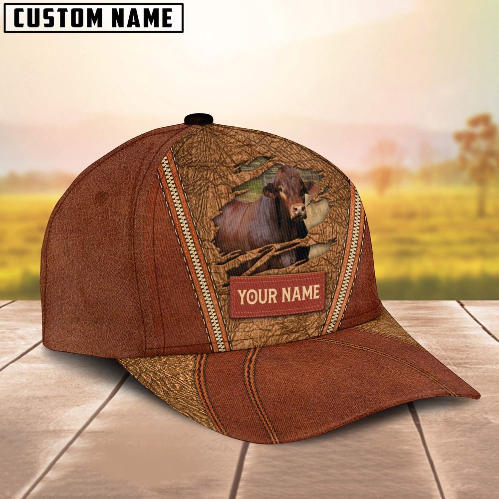Adeenyc Happy Beefmaster Customized Name Cap, Farm Cap, Farmer Baseball Cap, Cow Cap, Cow Gift, Farm Animal Hat Trucker Hats Custom Hats Gifts For Men & Women