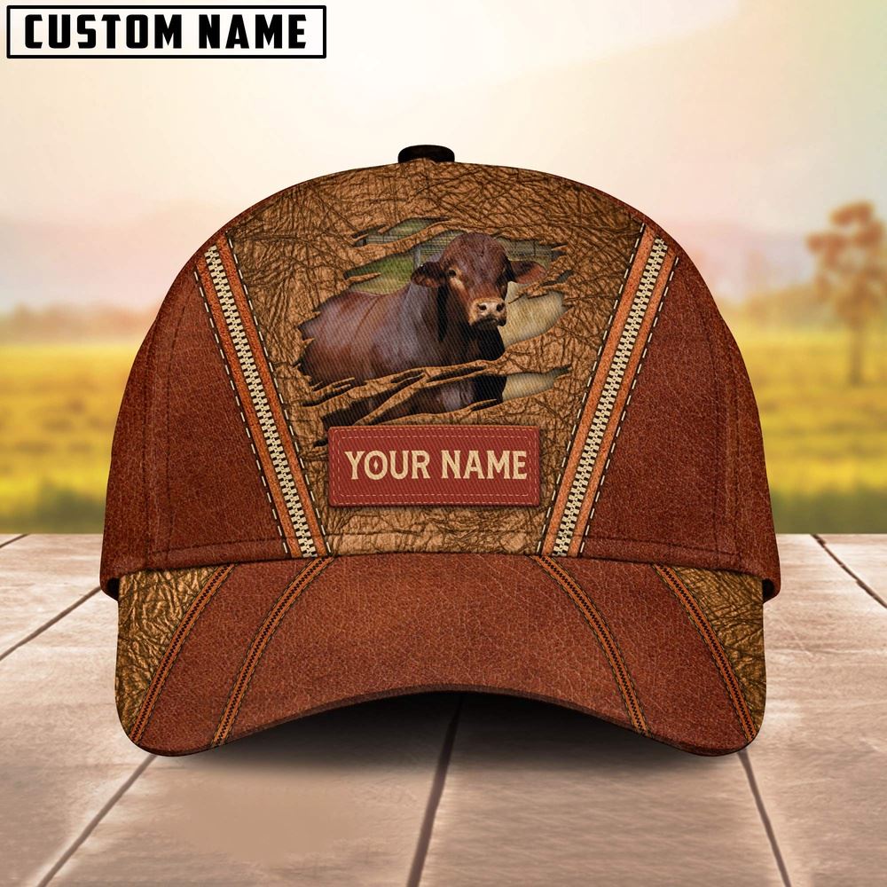 Adeenyc Happy Beefmaster Customized Name Cap, Farm Cap, Farmer Baseball Cap, Cow Cap, Cow Gift, Farm Animal Hat Trucker Hats Custom Hats Gifts For Men & Women