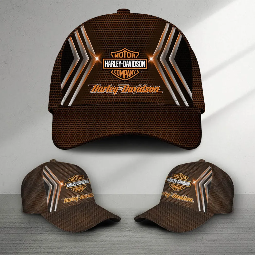 Adeenyc Harley-Davidson 3D Baseball Cap Classic Hat