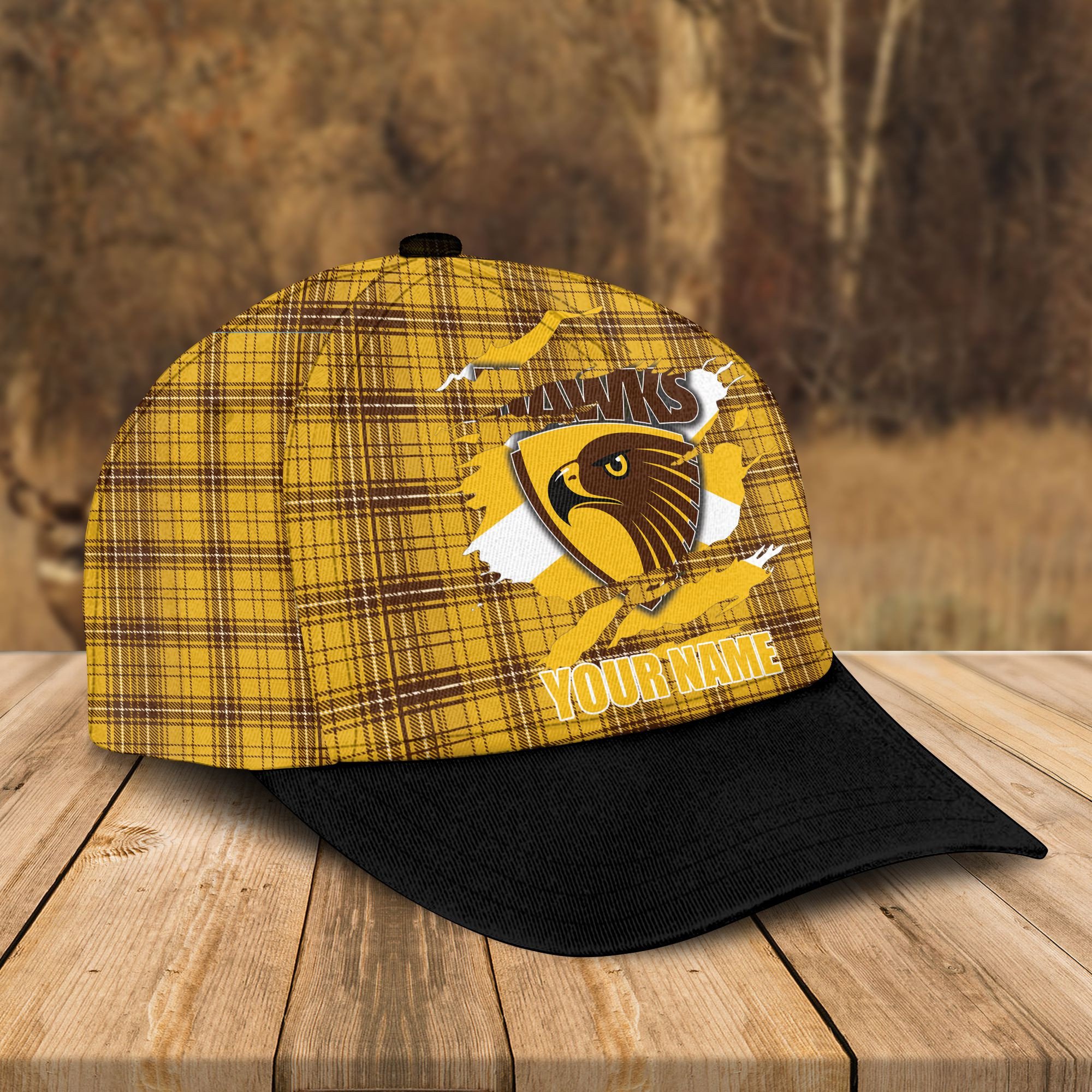 Adeenyc Hawthorn Football AFL Personalized Classic Cap Best Gift For Fans