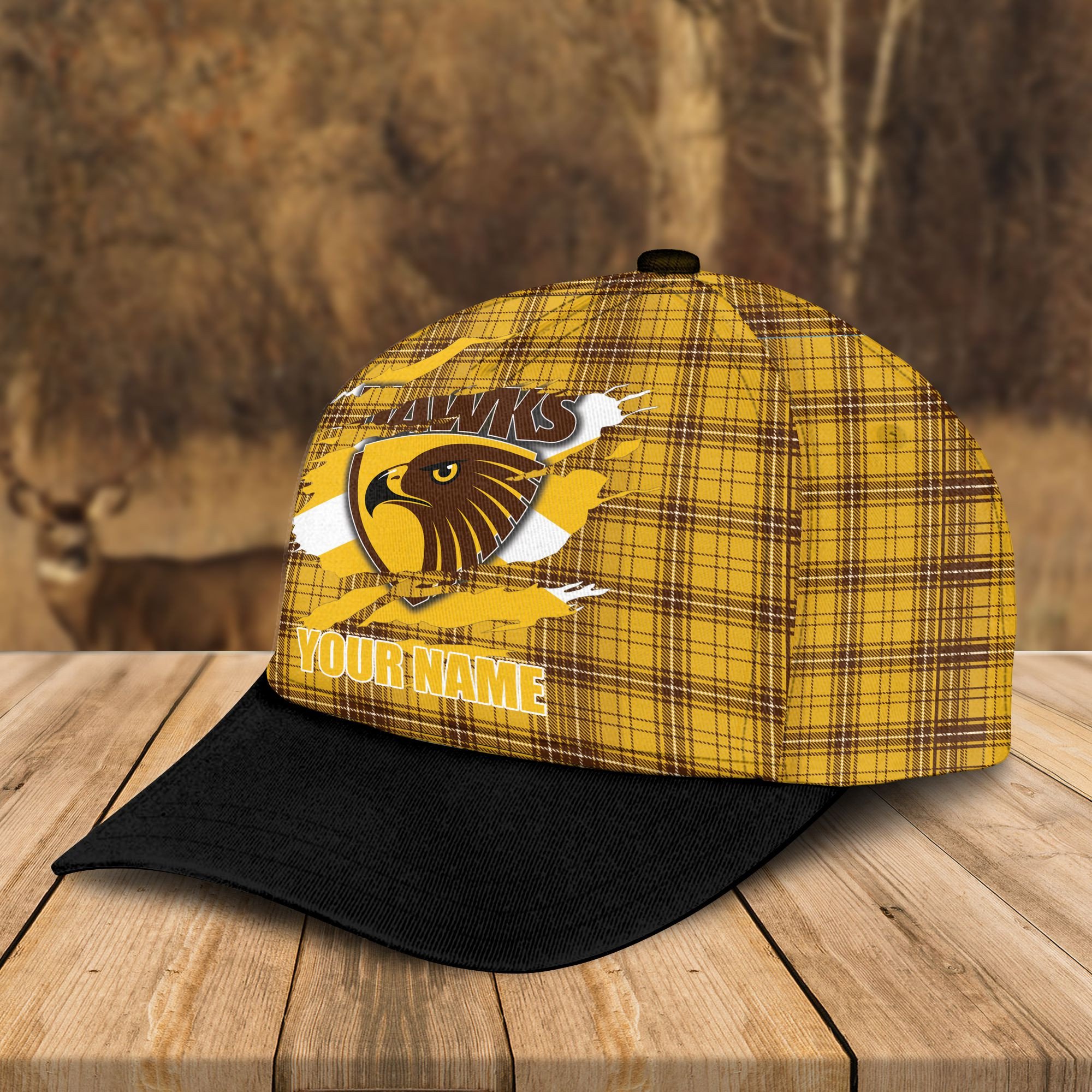 Adeenyc Hawthorn Football AFL Personalized Classic Cap Best Gift For Fans