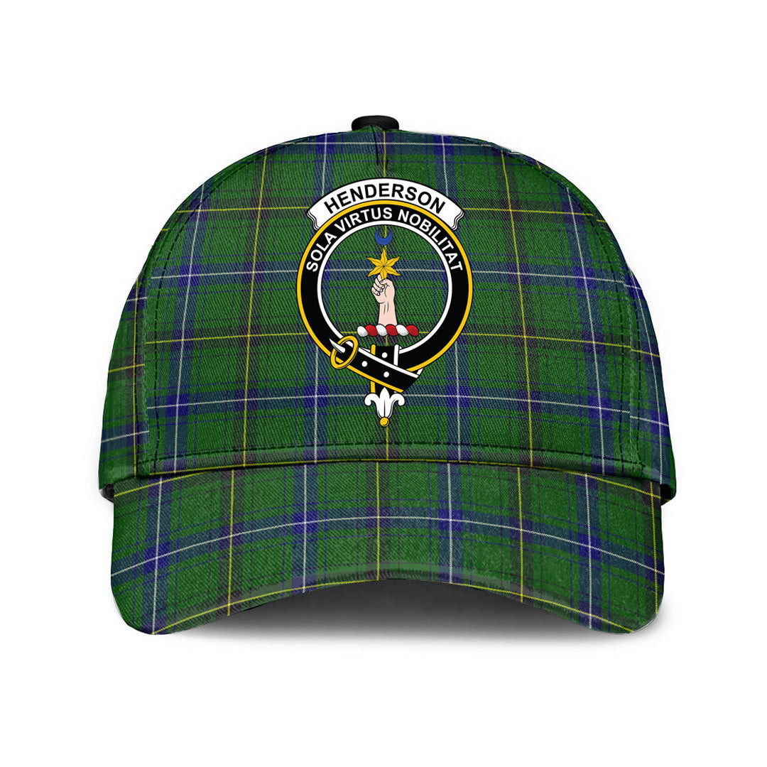 Adeenyc - Henderson Modern Clan Tartan Crest Tartan Classic Cap Baseball Hat Trucker Hats Custom Hats Gifts For Men & Women