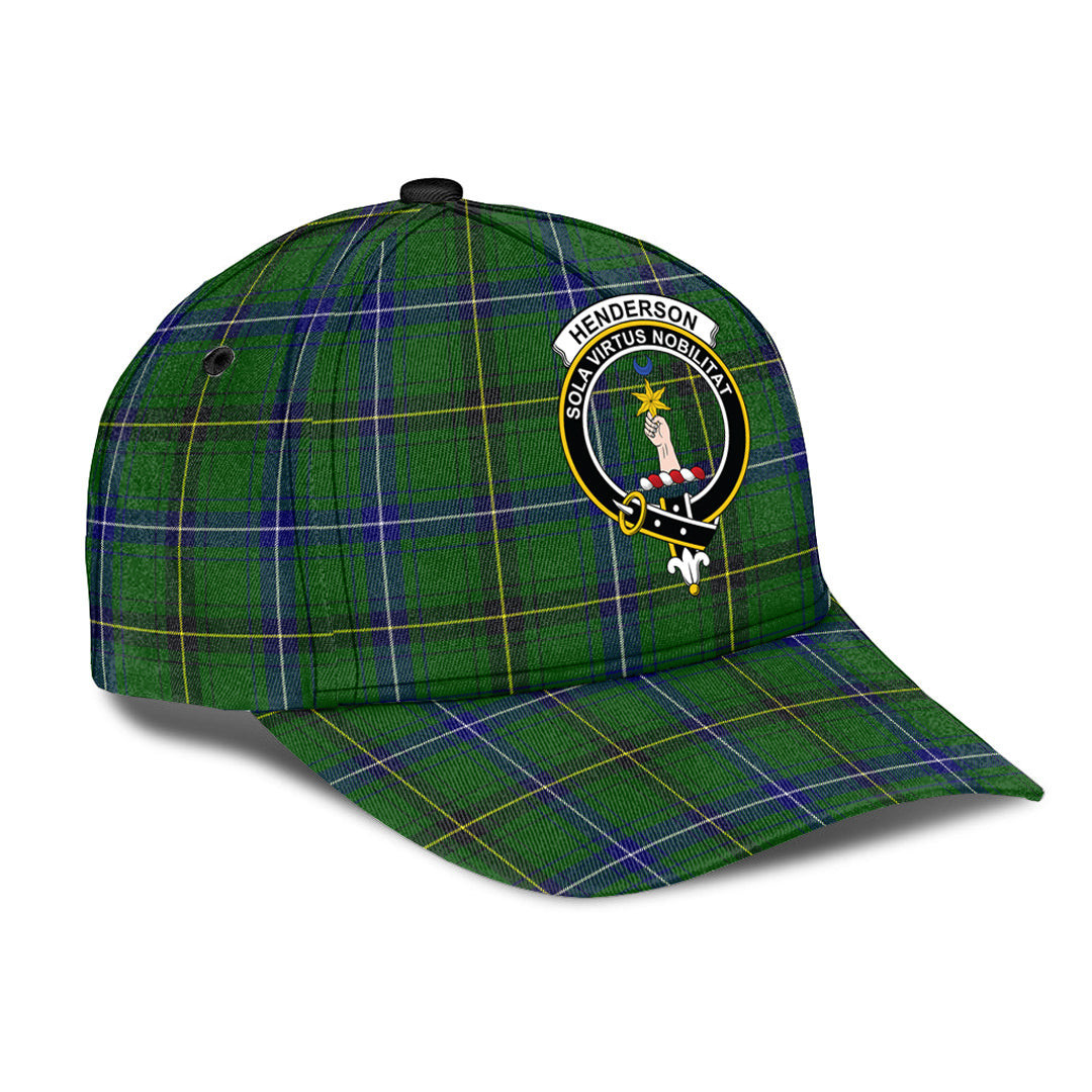 Adeenyc - Henderson Modern Clan Tartan Crest Tartan Classic Cap Baseball Hat Trucker Hats Custom Hats Gifts For Men & Women