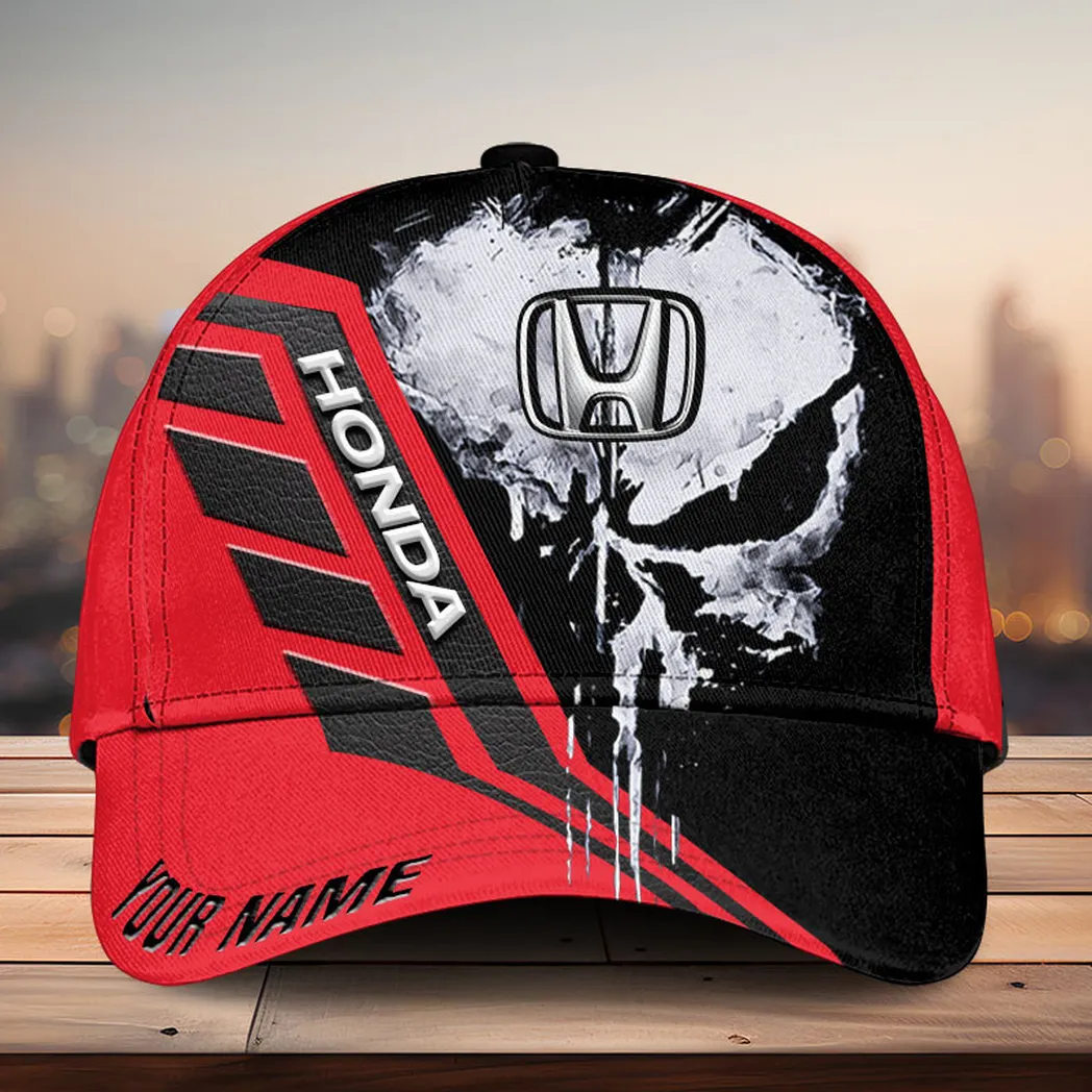 Adeenyc Honda Cap for Car Lovers, All-Over Printed Customized Hat Baseball Cap Classic Hat