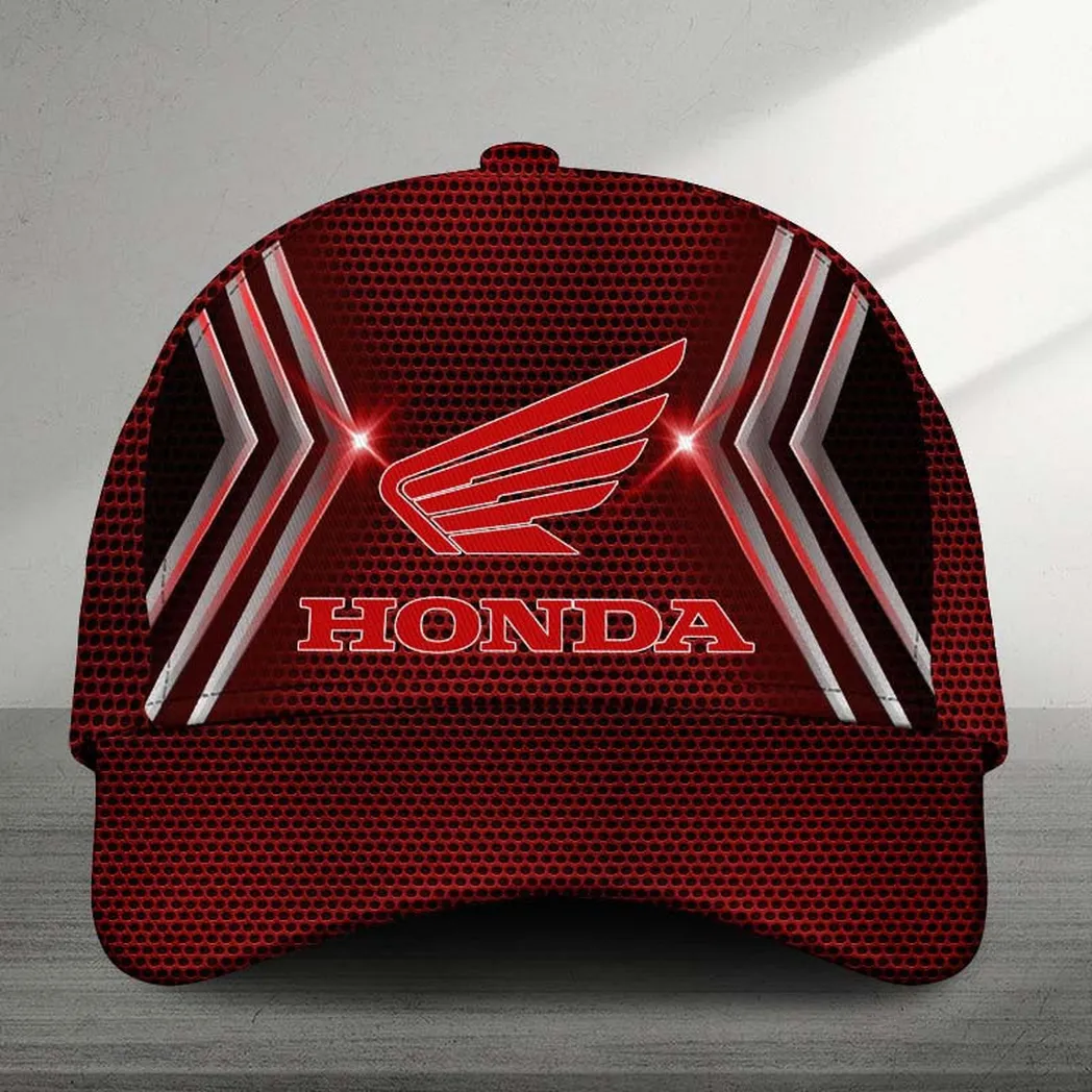 Adeenyc Honda Motorcycle 3D Baseball Cap Classic Hat 