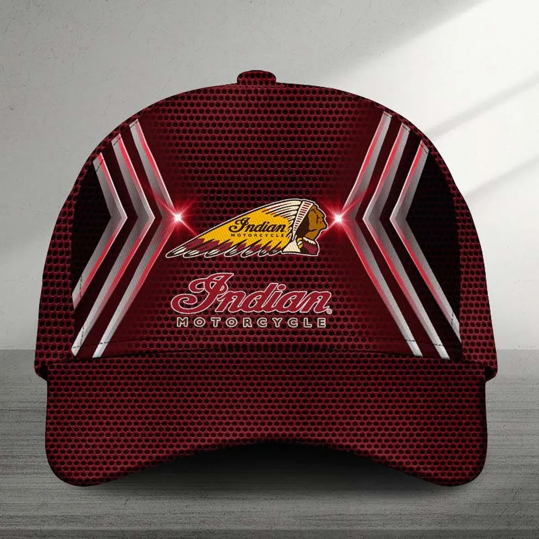 Adeenyc Indian Motorcycle 3D Baseball Cap Classic Hat 