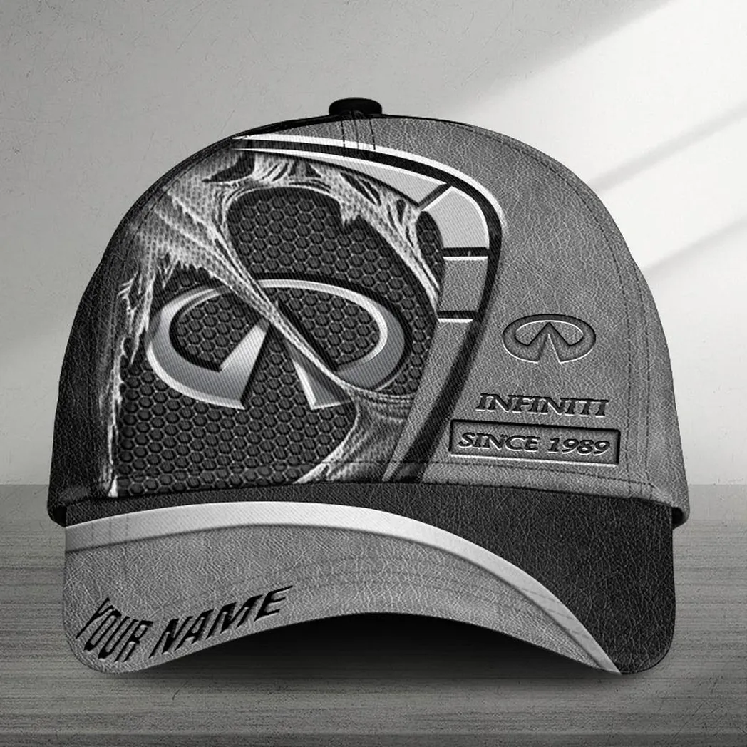 Adeenyc Infiniti Classic Cap, All-Over Printed Customized Hat for Car Lovers Baseball Cap Classic Hat