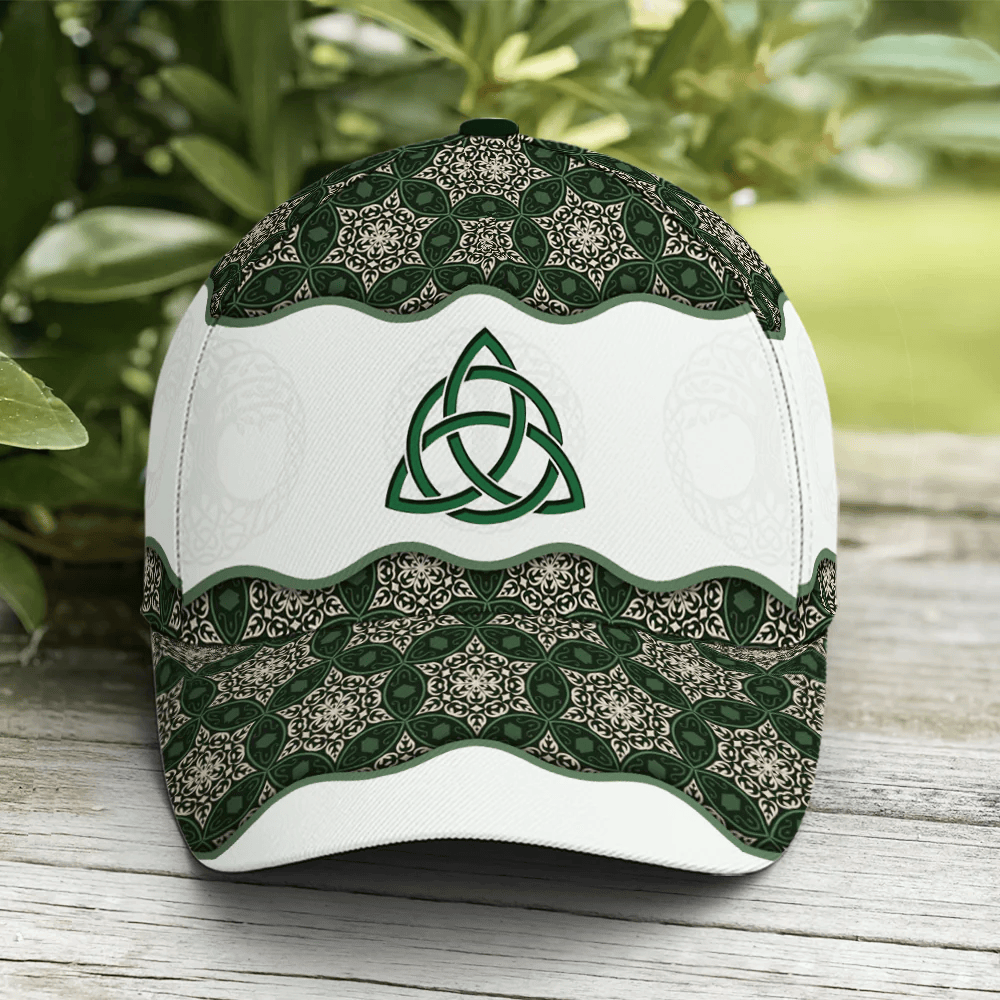 Adeenyc Irish Triquetra Power Of Three Baseball Cap Trucker Hats Custom Hats Gifts For Men & Women