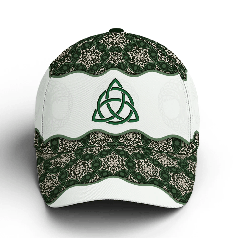 Adeenyc Irish Triquetra Power Of Three Baseball Cap Trucker Hats Custom Hats Gifts For Men & Women