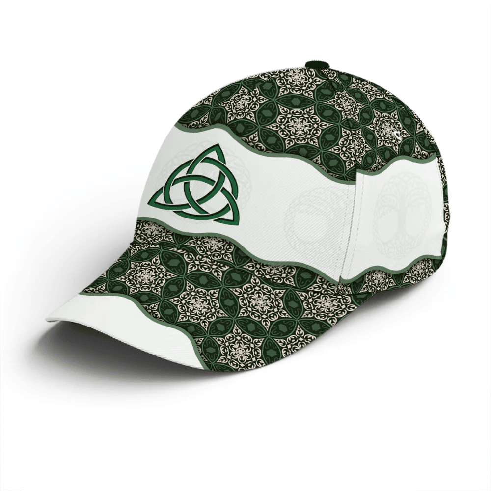 Adeenyc Irish Triquetra Power Of Three Baseball Cap Trucker Hats Custom Hats Gifts For Men & Women