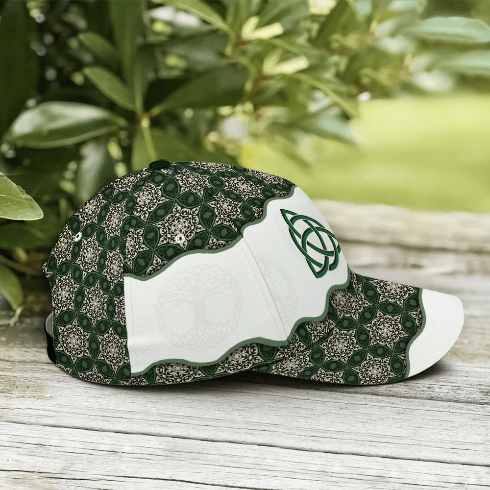 Adeenyc Irish Triquetra Power Of Three Baseball Cap Trucker Hats Custom Hats Gifts For Men & Women