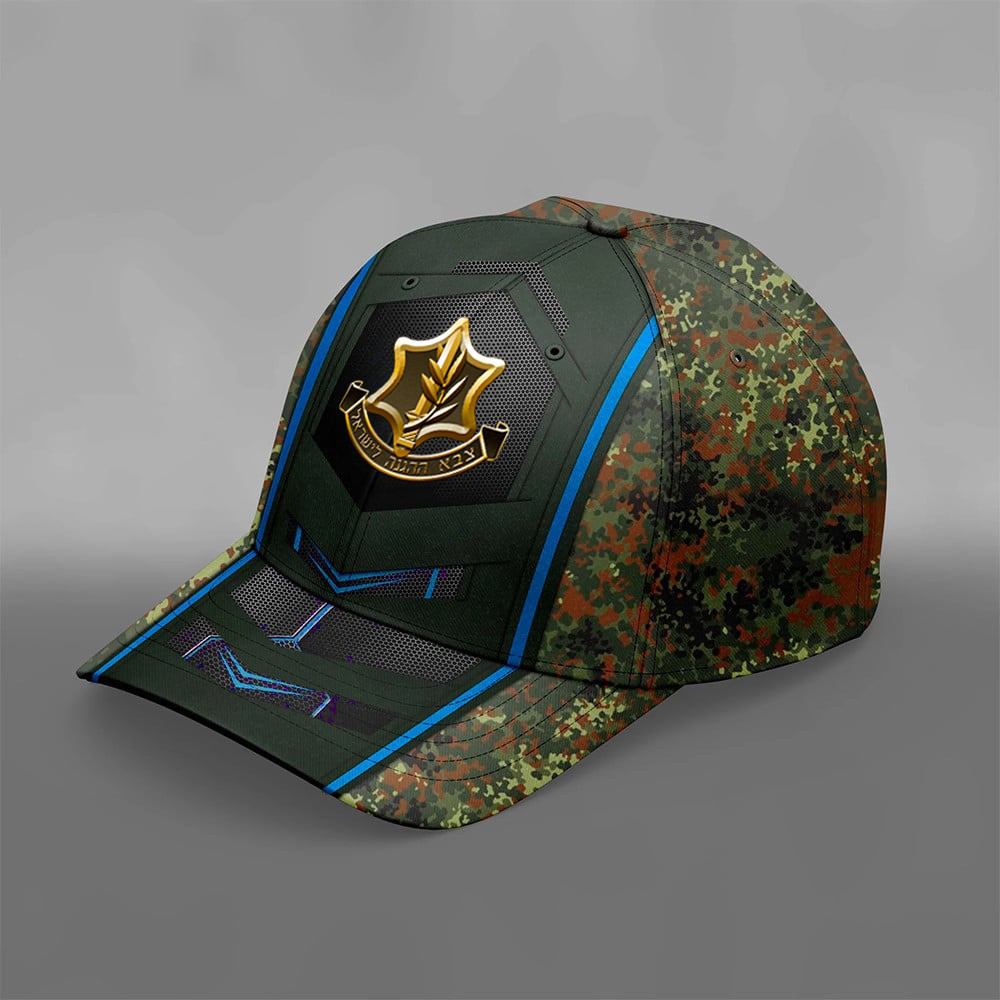 Adeenyc Israel Defense Forces Hat IDF Hat Pro Israel Cap Israeli Military Camo Merchandise Trucker Hats Custom Hats Gifts For Men & Women