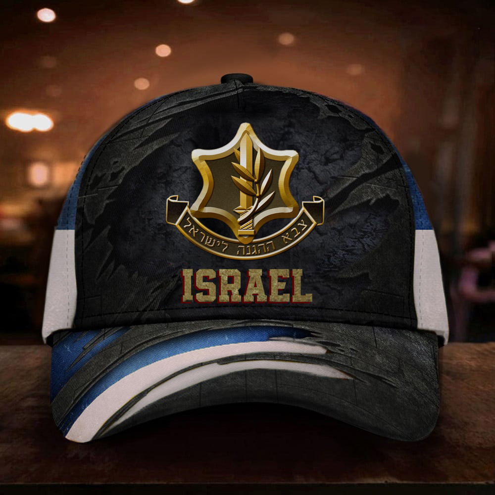 Adeenyc Israel Hat Israeli Army Hat Pro Israel Cap IDF Merchandise For Supporters Gift Trucker Hats Custom Hats Gifts For Men & Women