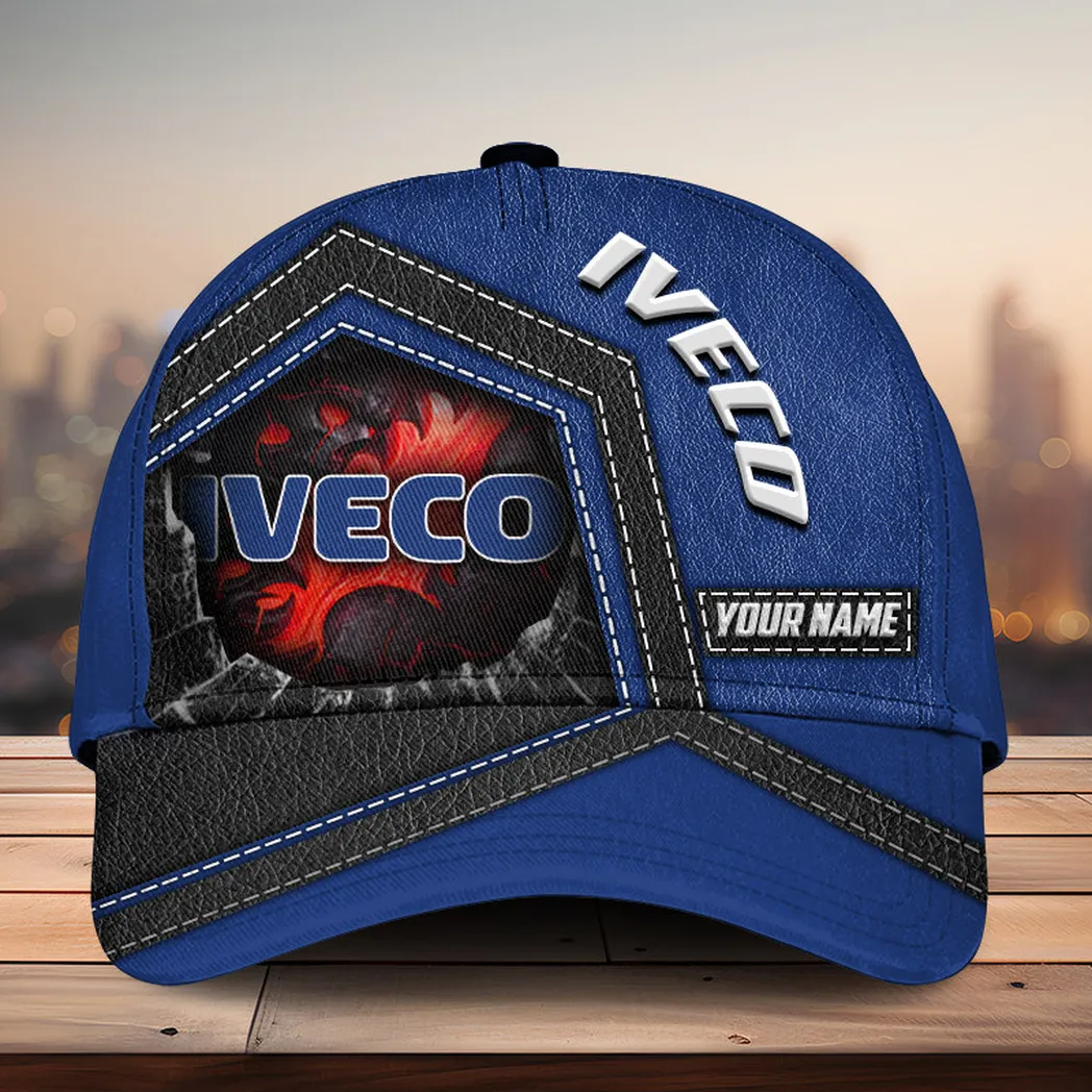 Adeenyc Iveco Cap for Car Lovers, Hat 3d Baseball Cap Classic Hat 