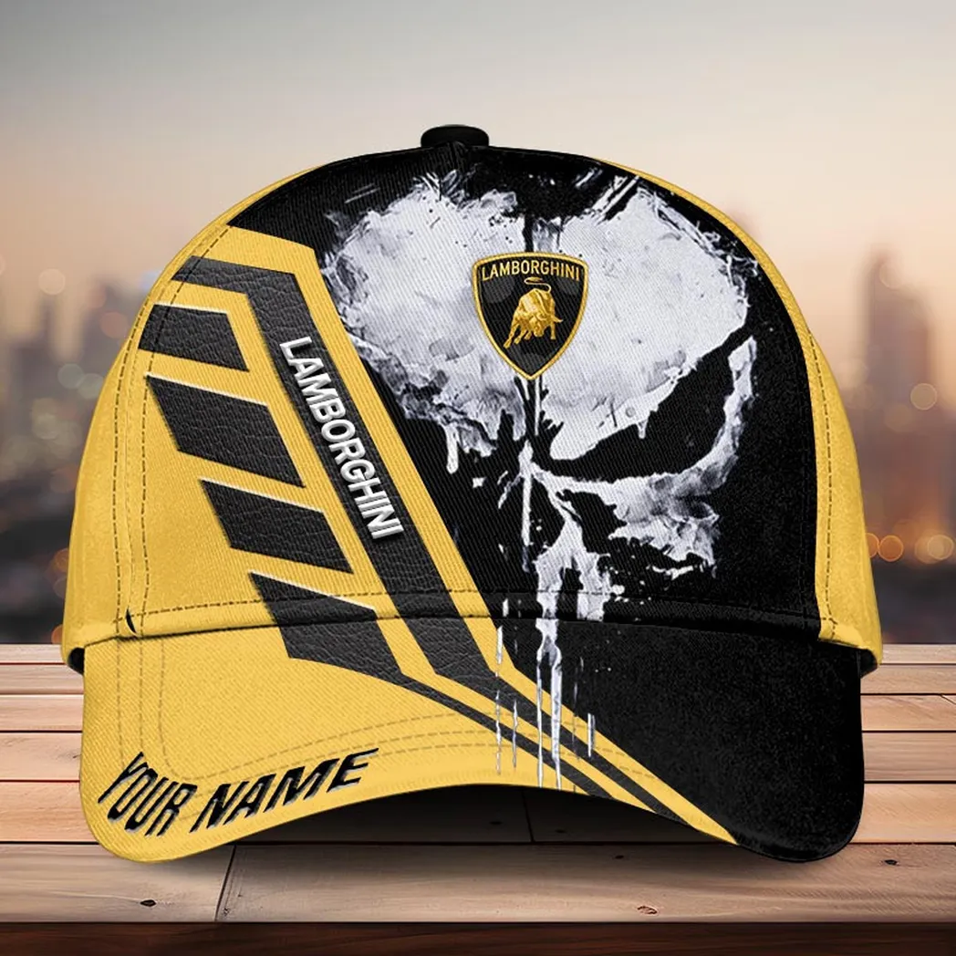 Adeenyc Lamborghini Cap for Car Lovers, Father's Day, Birthday Gift Baseball Cap Classic Hat