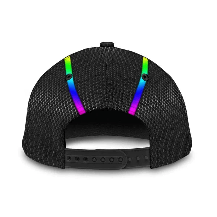 Adeenyc LGBT 3D All Over Printed Cap, Infinity Eternal Love LGBT Printing Baseball Cap Hat Trucker Hats Custom Hats Gifts For Men & Women