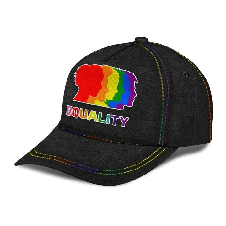 Adeenyc LGBT Baseball Cap, Lgbt National Equality Classic Printing Baseball Cap Hat, Pride Cap Trucker Hats Custom Hats Gifts For Men & Women