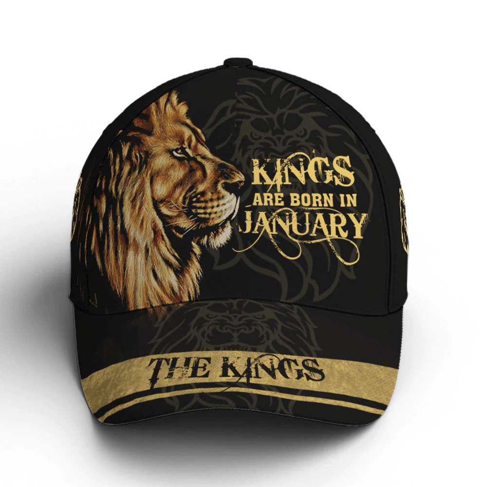 Adeenyc Lion King Are Born In May Classic Black Baseball Cap Trucker Hats Custom Hats Gifts For Men & Women