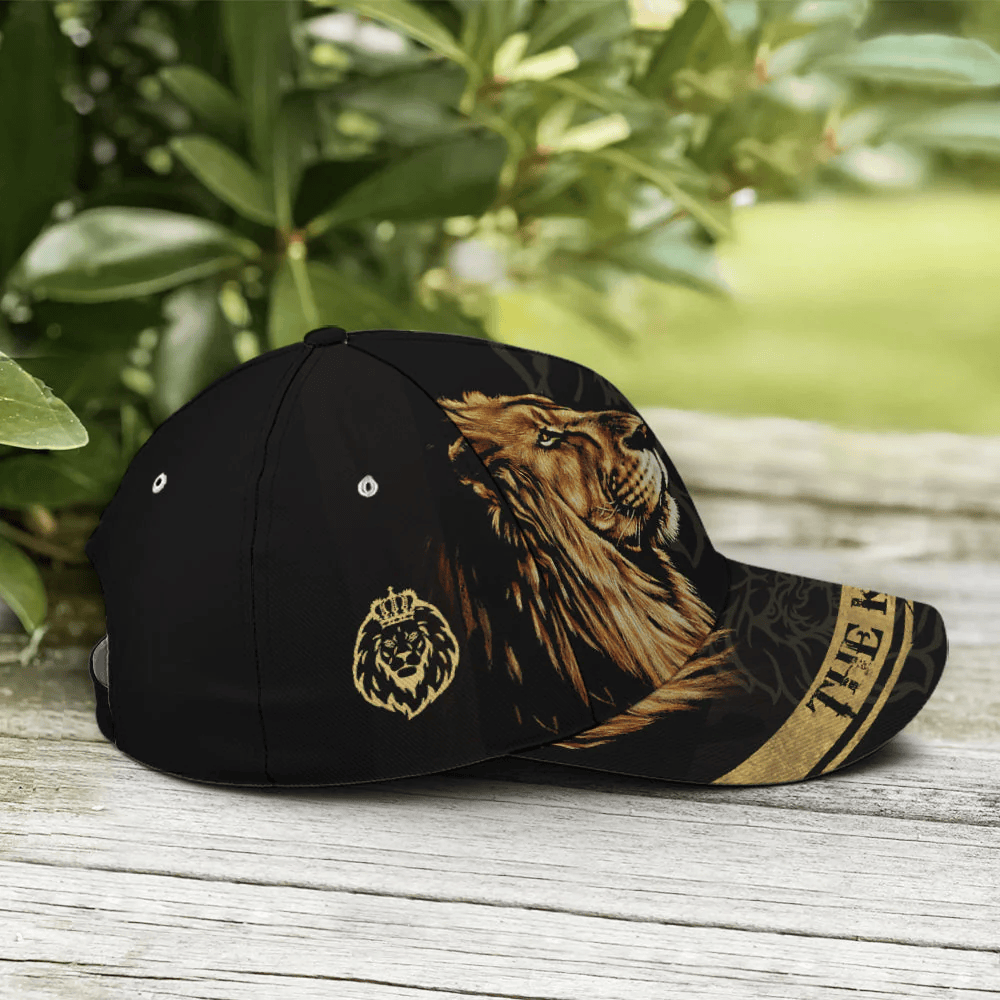 Adeenyc Lion King Are Born In May Classic Black Baseball Cap Trucker Hats Custom Hats Gifts For Men & Women