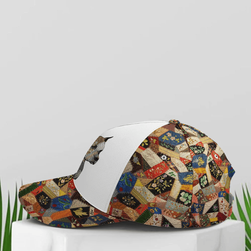 Adeenyc Love Pitbull Patchwork Style Baseball Cap Trucker Hats Custom Hats Gifts For Men & Women