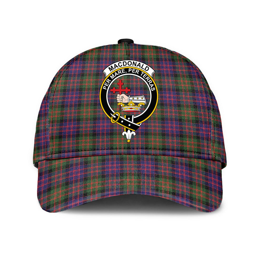 Adeenyc - MacDonald Modern Clan Tartan Crest Tartan Classic Cap Baseball Hat Trucker Hats Custom Hats Gifts For Men & Women