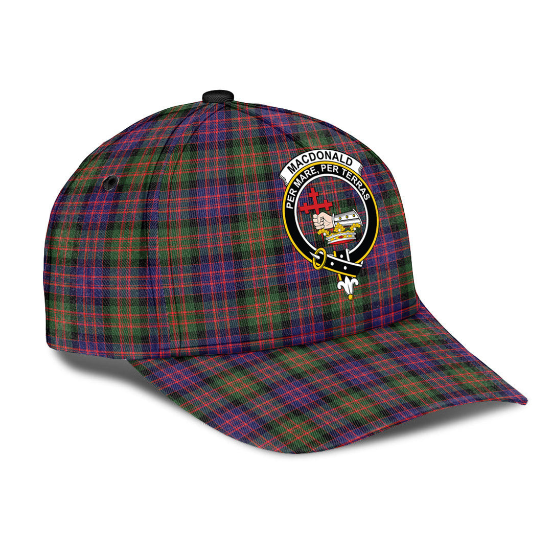 Adeenyc - MacDonald Modern Clan Tartan Crest Tartan Classic Cap Baseball Hat Trucker Hats Custom Hats Gifts For Men & Women