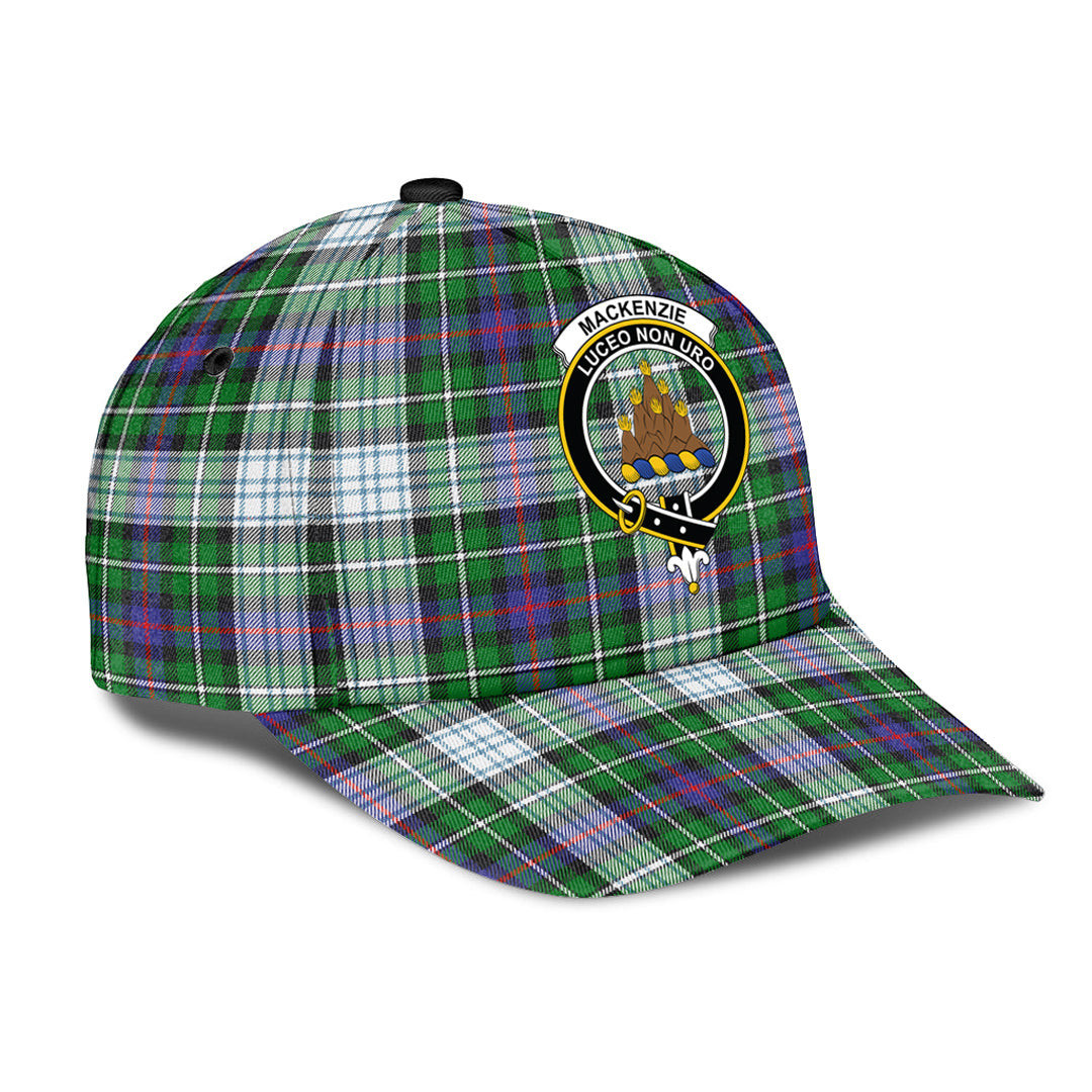 Adeenyc - MacKenzie Dress Modern Clan Tartan Crest Tartan Classic Cap Baseball Hat Trucker Hats Custom Hats Gifts For Men & Women