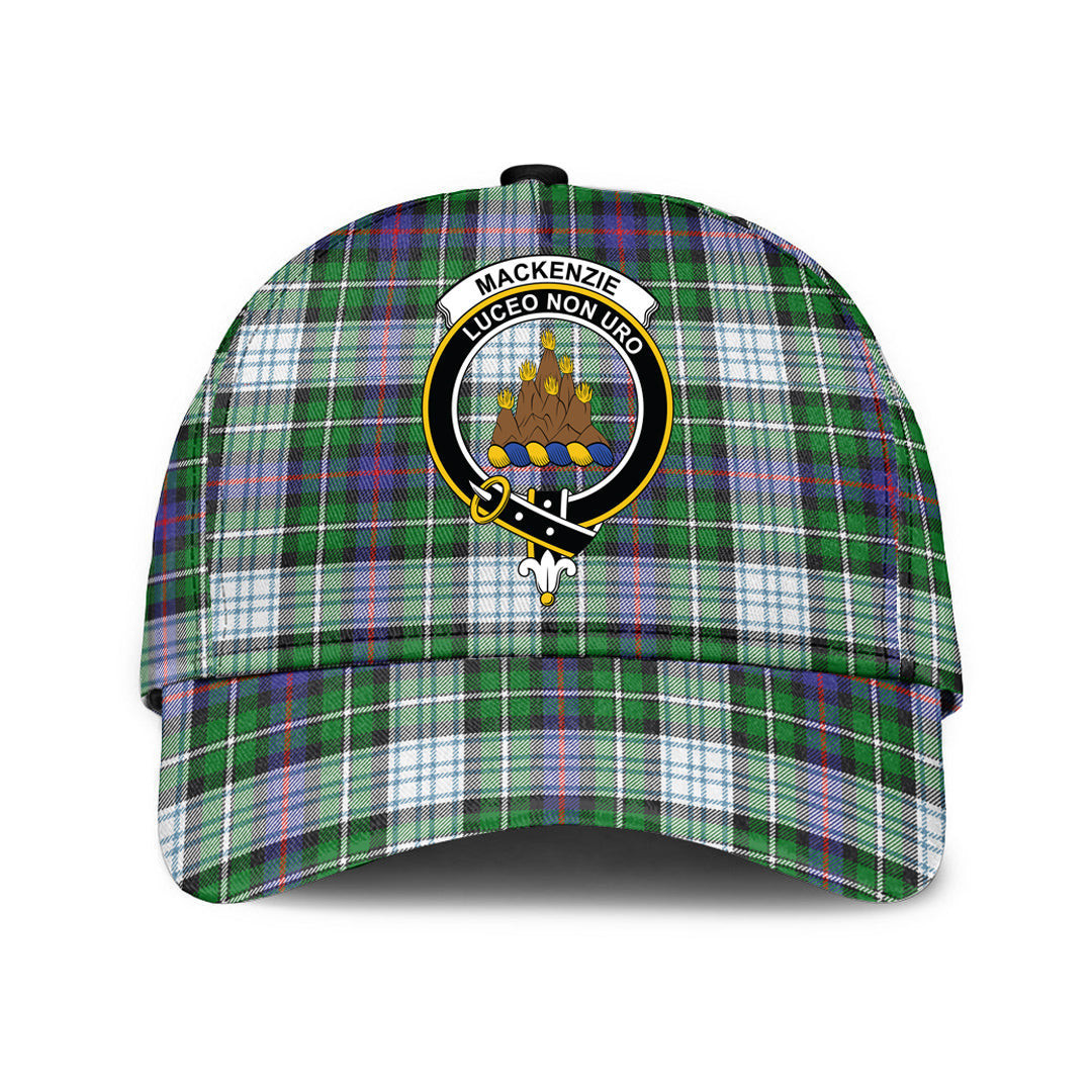 Adeenyc - MacKenzie Dress Modern Clan Tartan Crest Tartan Classic Cap Baseball Hat Trucker Hats Custom Hats Gifts For Men & Women