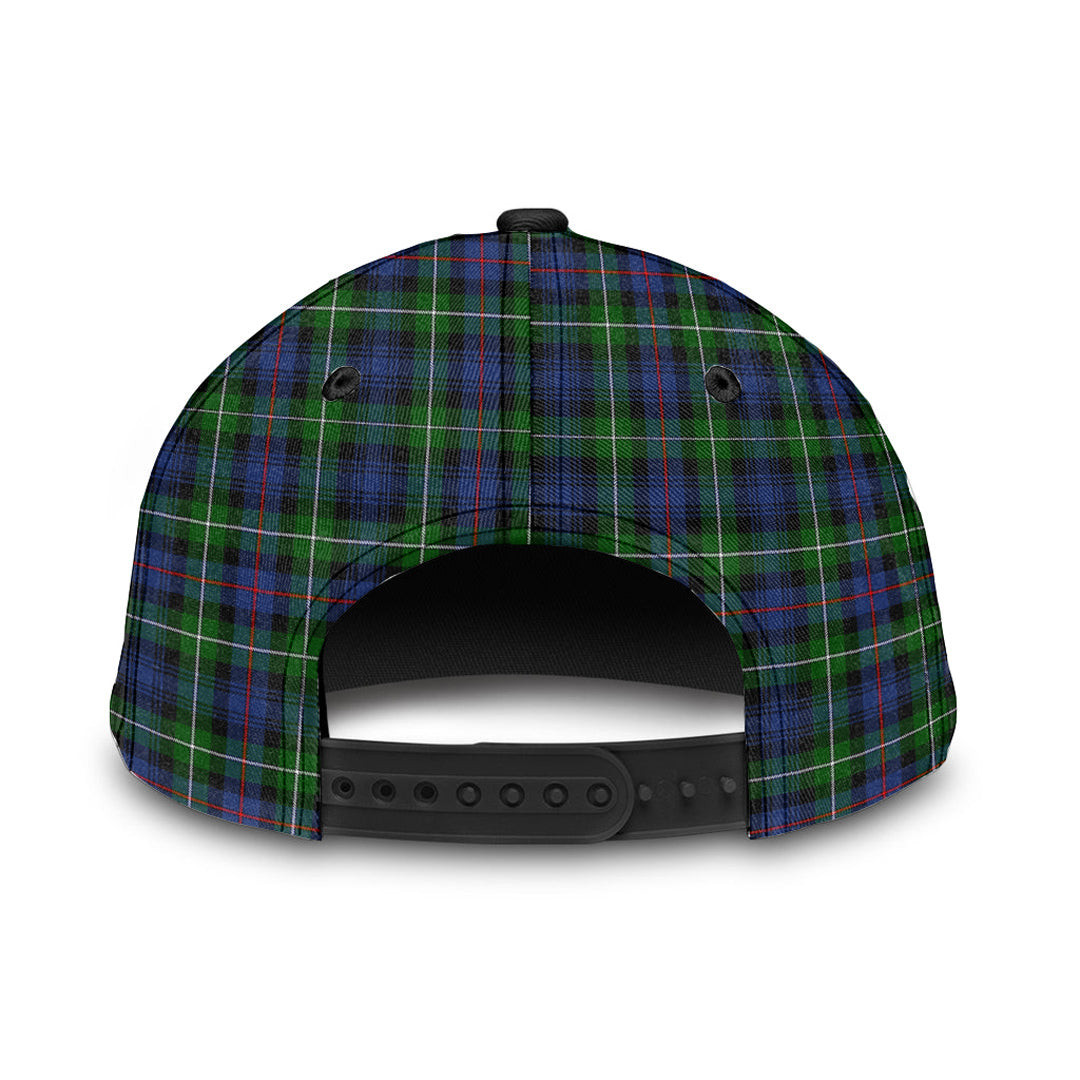 Adeenyc - MacKenzie Modern Clan Tartan Crest Tartan Classic Cap Baseball Hat Trucker Hats Custom Hats Gifts For Men & Women