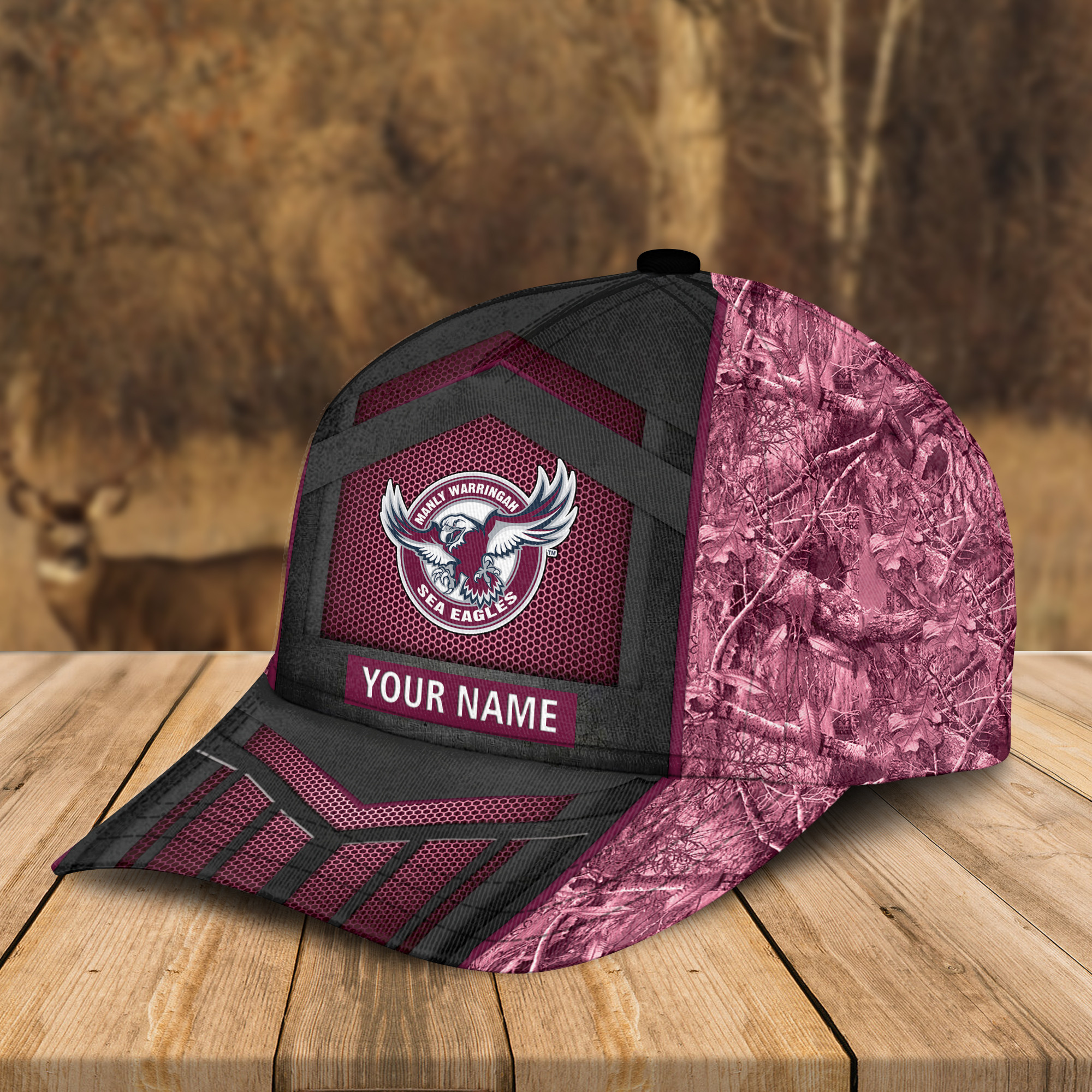 Adeenyc Manly-Warringah Sea Eagles NRL Personalized Classic Cap Best Gift For Fans