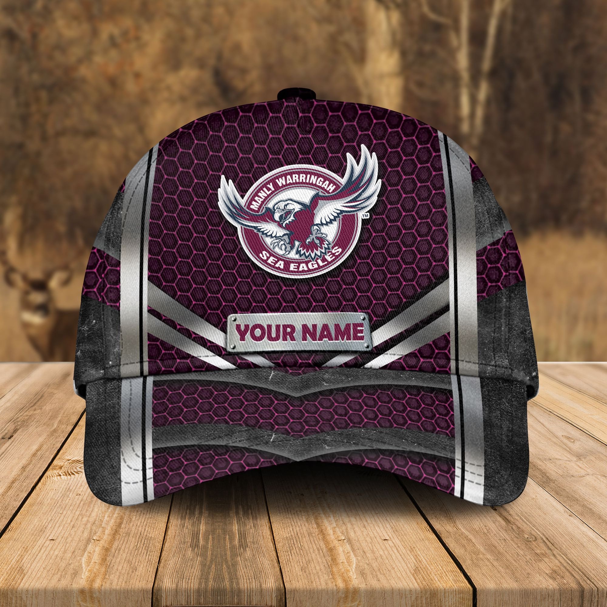 Adeenyc Manly-Warringah Sea Eagles NRL Personalized Classic Cap Best Gift For Fans